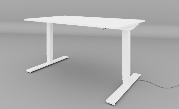 leuwico SPINE³ Schreibtisch höhenverstellbar motorisch elektrisch Home-Office Tisch